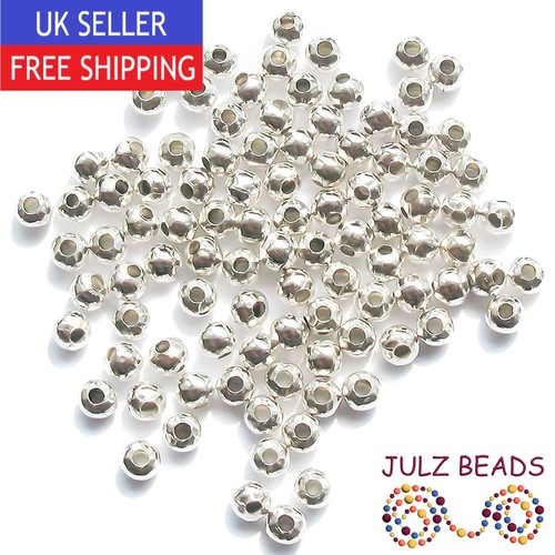 Metal round spacer beads - spacer,