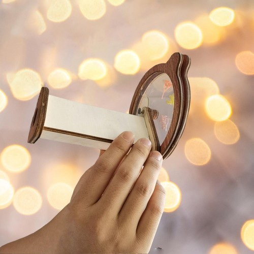 Rotating kaleidoscope toy - rotating,