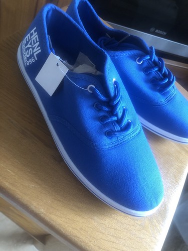 Henleys milo new canvas - henleys, blue