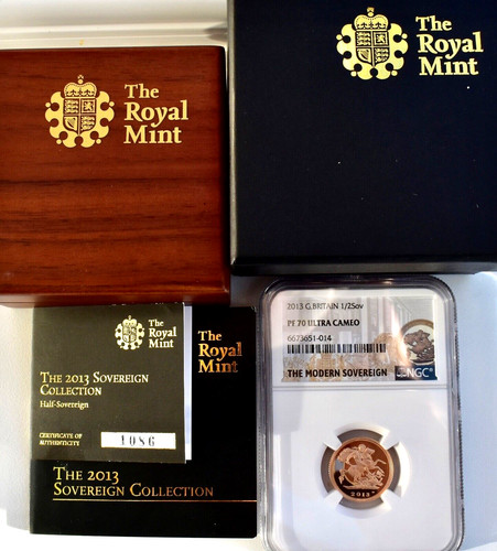 2013 gold proof - gold, 1/2