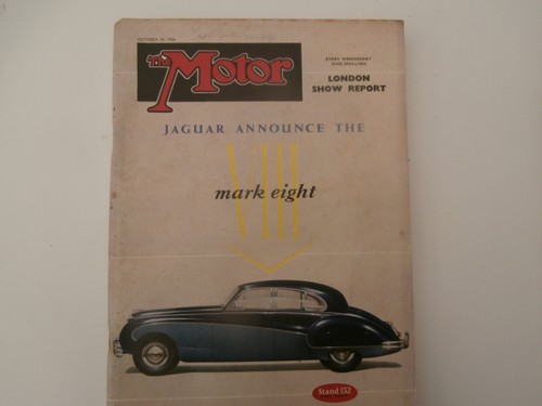 Motor 1956 london show - motor, 1956.london