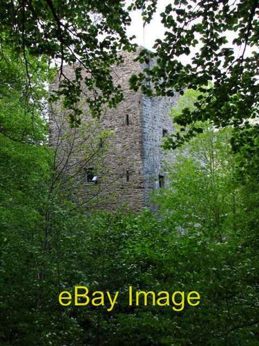 Photo 6x4 garth castle - garth,