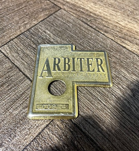 Vintage arbiter drum - arbiter, badge