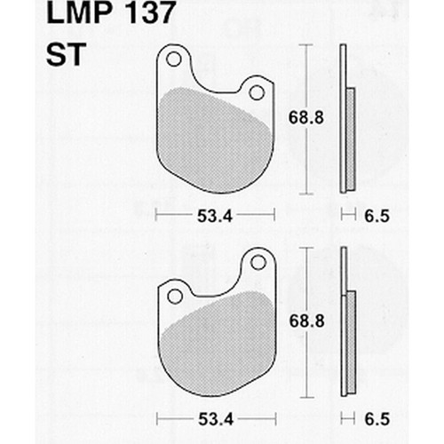 Brake pads athena - athena, for