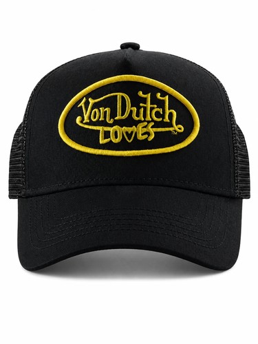 Von dutch loves yellow black - von,