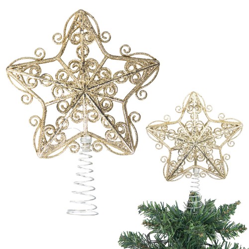 Christmas star tree topper - tree,