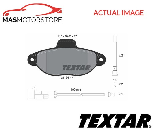 Brake pads set - pads,
