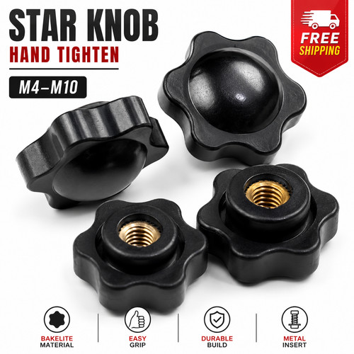 M10 star clamping - m6,