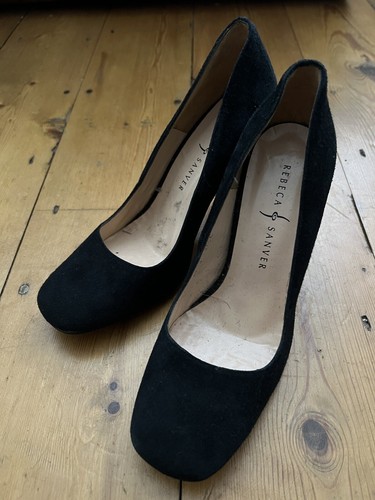 Rebeca sanver black suede - rebeca,