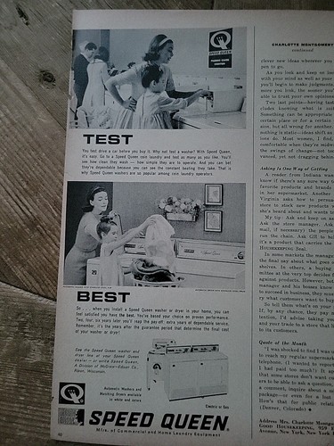 1965 speed queen - speed, washing