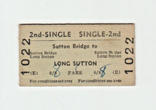 Railway Ticket British Rail