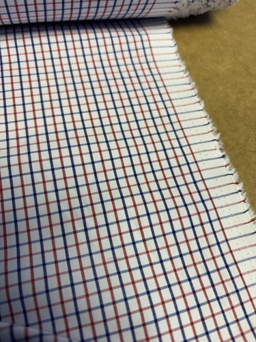 Metres white red blue - white, &