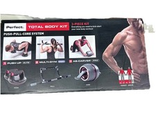 Perfect Fitness, Total Body Home Workout Kit | Focus Areas: Arms Chest Core Back