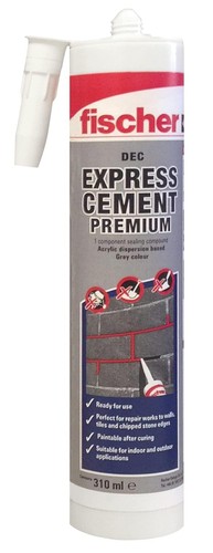 Fischer express cement - cement, grey