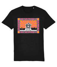 Energy Rave Flyer T Shirt in Black ‘Pushing up The Power’ 1989