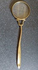 19th Century Gold Tone Antique Lorgnon, Monocle, Eye Glass. letter opener.