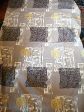 Vintage 1950s" Homecraft" Abstract  Bark Cloth Cotton Fabric Mid Century Modern