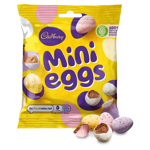 Cadbury mini eggs chocolate - cadbury,