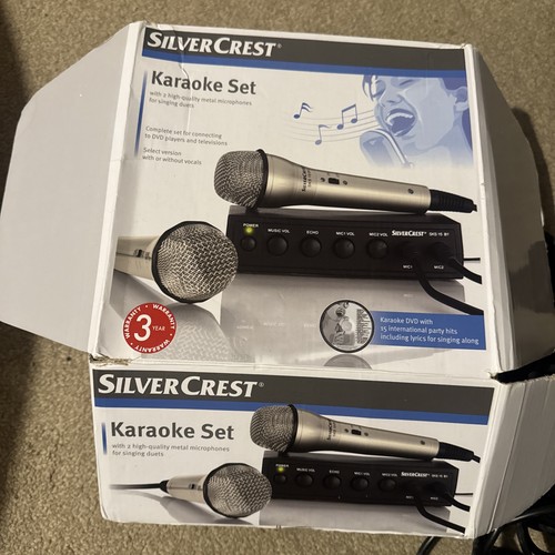 Silver crest karaoke set x - silver, 2