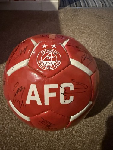 Aberdeen football club signed - football,