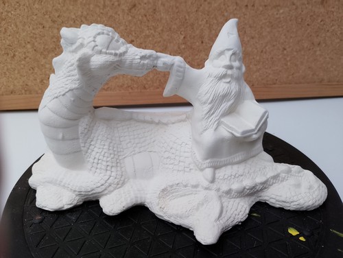 Unpainted ceramic bisque - unpainted,