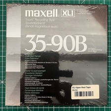 Maxell XLI 35-90B 7" x 1/4" inch Open Reel Tape - Sealed NEW