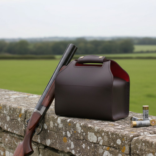 Genuine leather cartridge - leather, bag