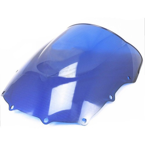 Blue double bubble windshield - double,