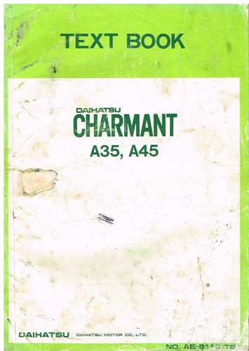 Daihatsu charmant mk2 a35 - daihatsu,
