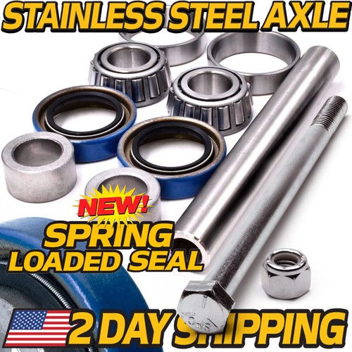 Improved axle bearing kit - axle, &