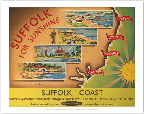 Vintage suffolk for - suffolk, sunshine