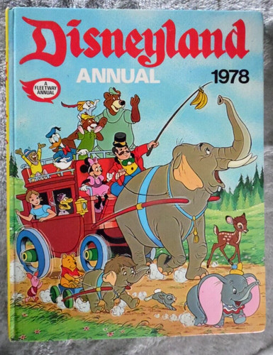 Vintage disneyland annual - disneyland,