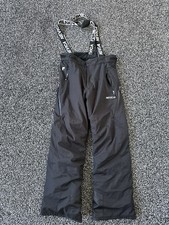 Nevica Black Ski Salopettes