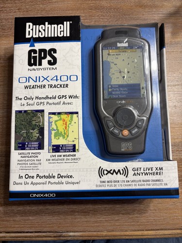 Bushnell gps onix 400 weather - bushnell,