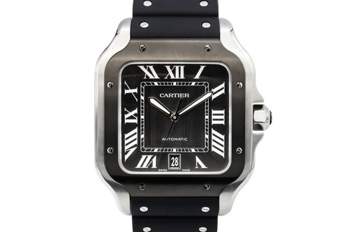 Cartier santos adlc - cartier, black