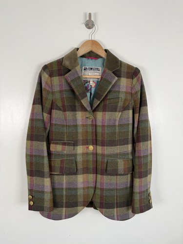 Joules tweed blazer jacket - blazer,