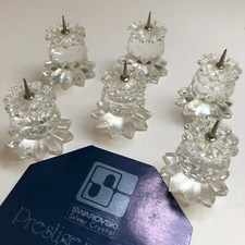 Vintage Swarovski 6 x CRYSTAL