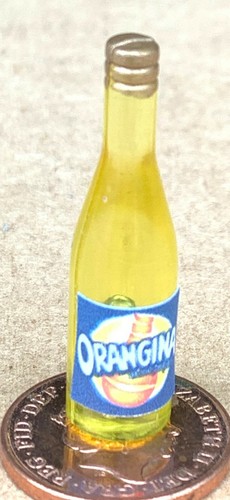 Dolls house bottle orangina - bottle,