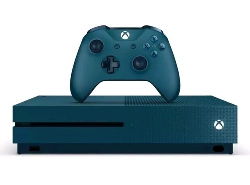 Xbox one console deep - s, blue