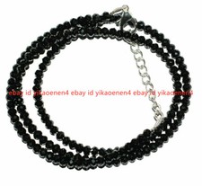 Natural Black 3mm Spinel