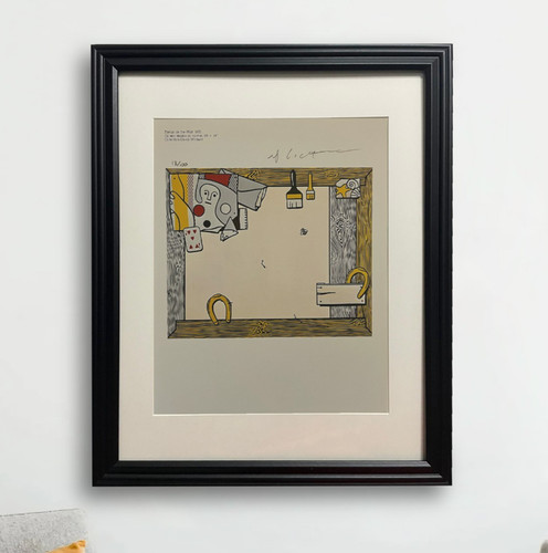 Roy lichtenstein hand signed - roy, hand-signed
