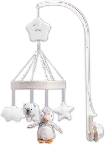 Nuby penguin musical cot - musical,