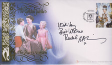 RACHEL RILEY SIGNED JERSEY FDC