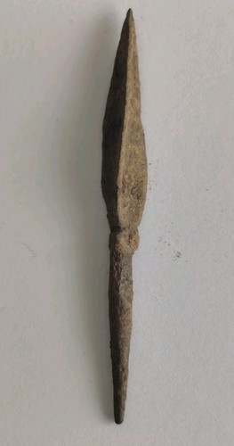 Ancient roman iron arrowhead - ancient,