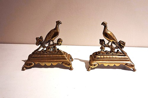 Antique victorian brass pair - antique,