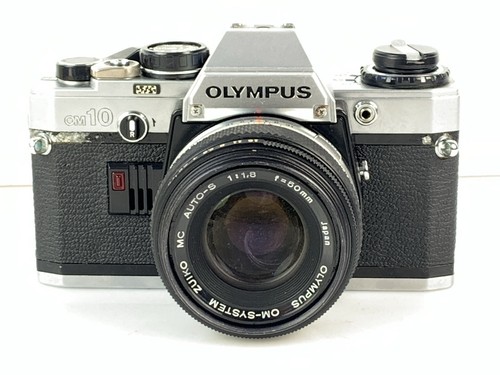 Olympus om10 35mm vintage slr - om10,