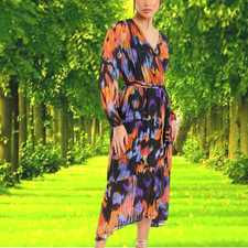 QUIZ SIZE 10 ORANGE PURPLE