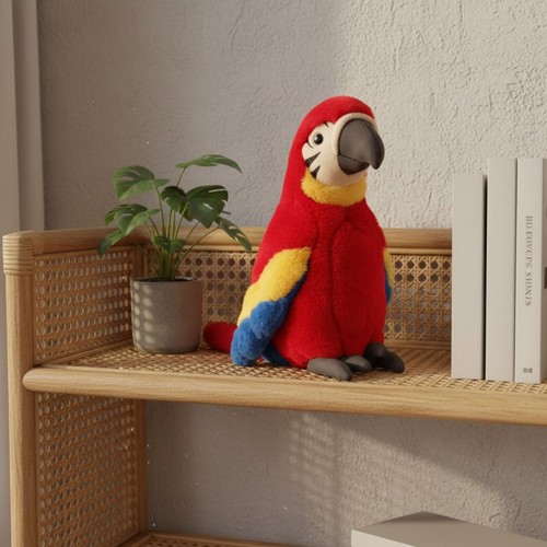 Parrot soft toy and - soft,