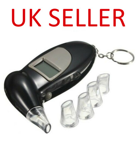 Alcohol digital breathalyser - alcohol,
