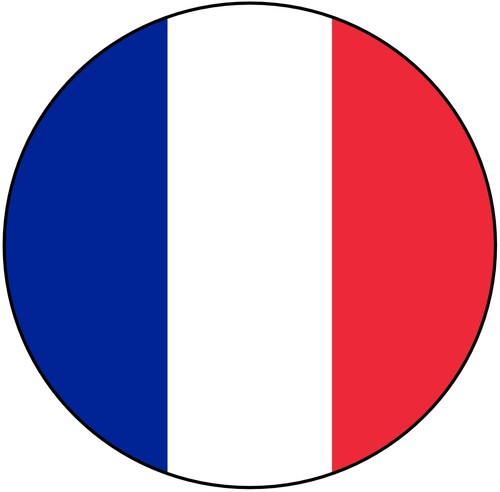 France french flag - france, car
